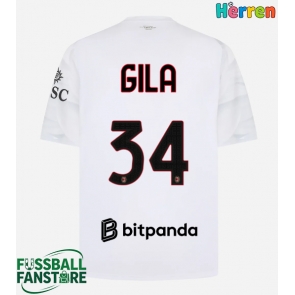 AC Milan Mario Gila #34 Replik Auswärtstrikot 2026-27 Kurzarm